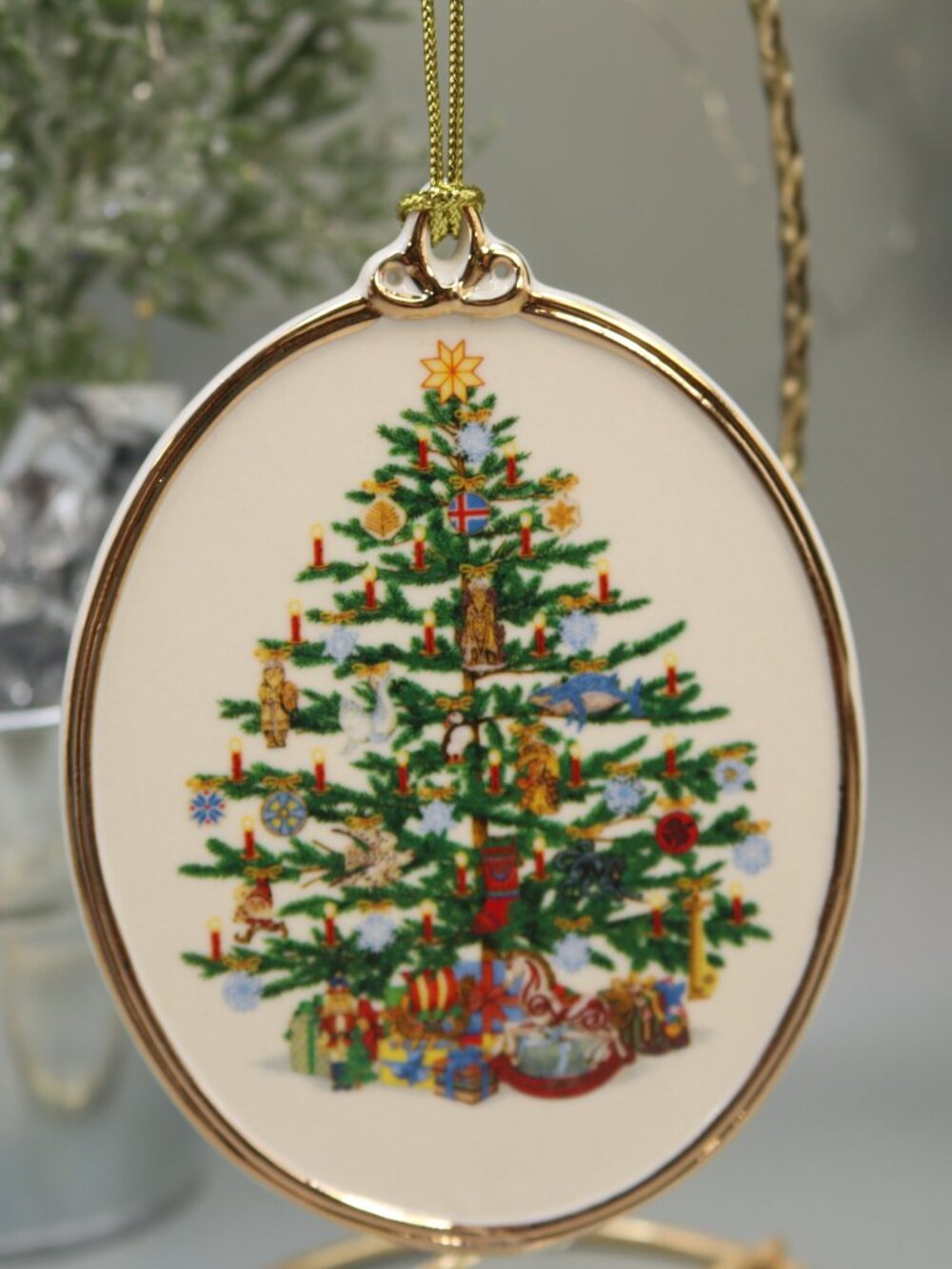 Lenox Christmas Ornament. Christmas Trees Around the World. Iceland 2020